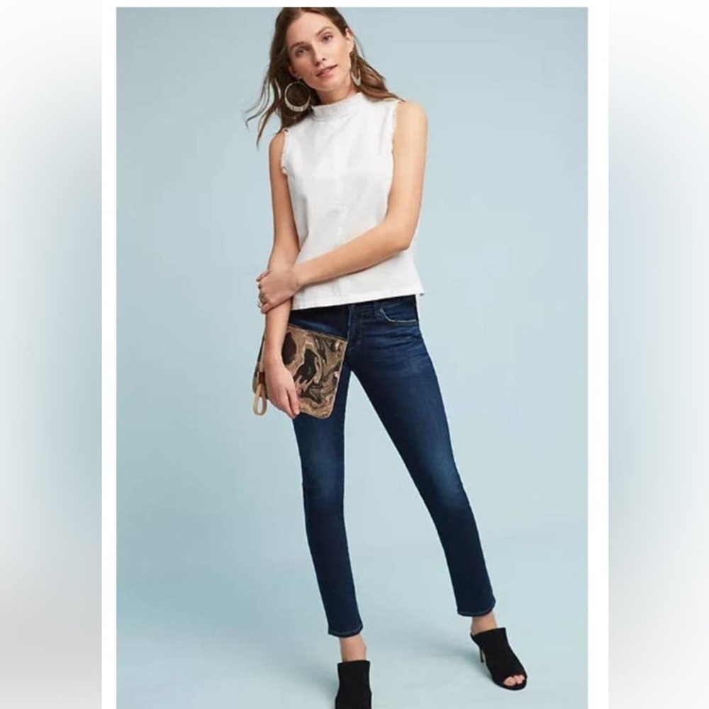 Citizens of Humanity Arielle Denim Midrise Slim Jeans Size 25 Anthropologie